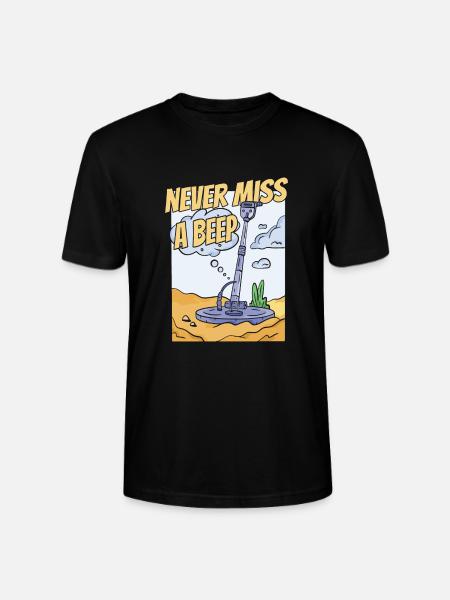 Prospectors Digging Treasure - Stanley/Stella CRAFTER Unisex Organic T-Shirt - black