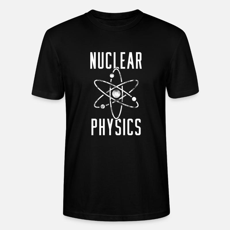 Physique Phyiker Sciences Nucléaires - T-shirt bio CRAFTER Stanley Stella Unisexe - noir