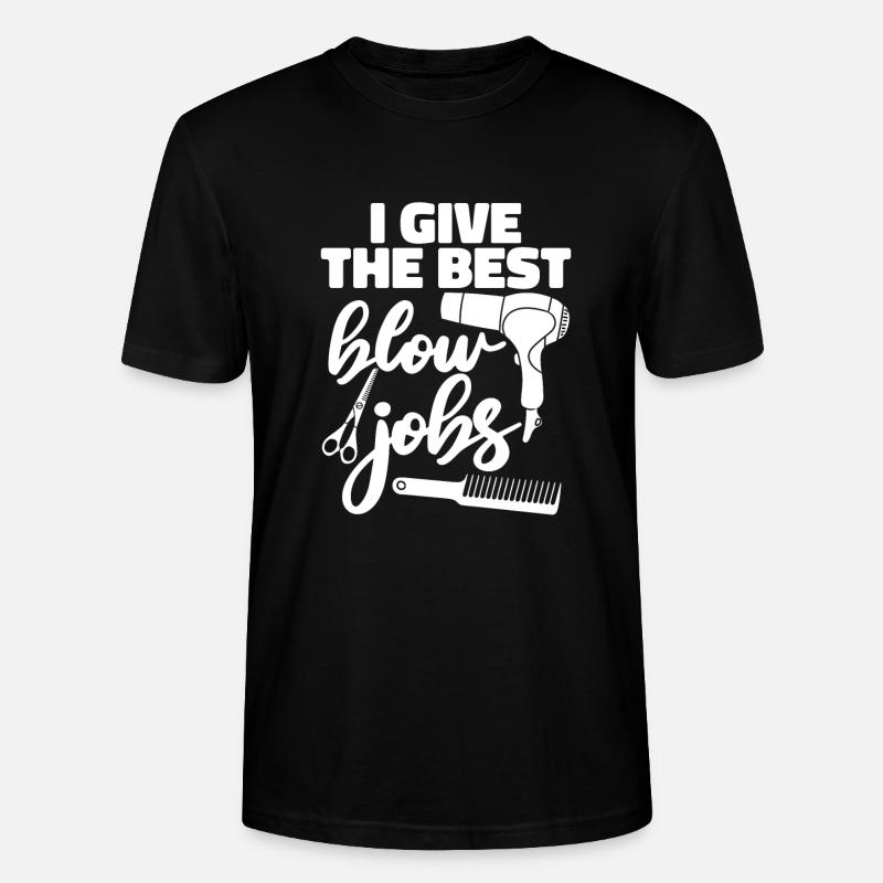 Coiffeur Coiffeur Drôle - T-shirt bio CRAFTER Stanley Stella Unisexe - noir