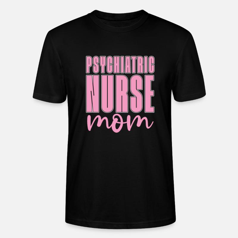 Maman infirmière - T-shirt bio CRAFTER Stanley Stella Unisexe - noir
