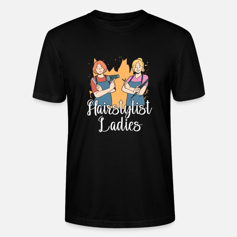 Coiffeur Coiffeur Coiffeur - T-shirt bio CRAFTER Stanley Stella Unisexe - noir
