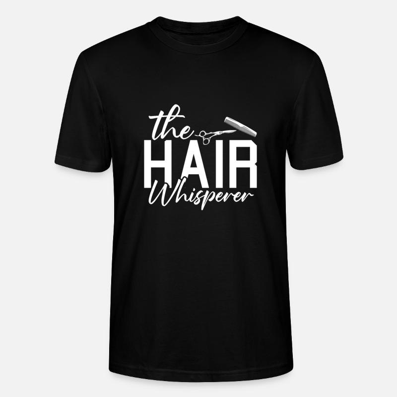 Coiffeur Coiffeur Coiffeur - T-shirt bio CRAFTER Stanley Stella Unisexe - noir
