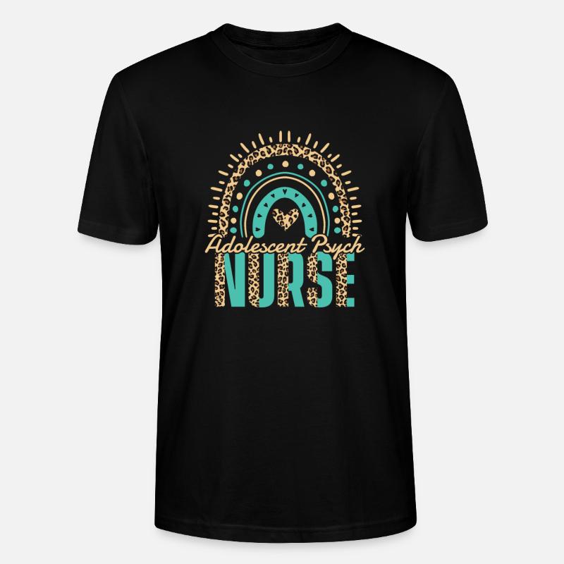 Krankenschwester - Stanley/Stella Unisex Bio-T-Shirt CRAFTER - Schwarz