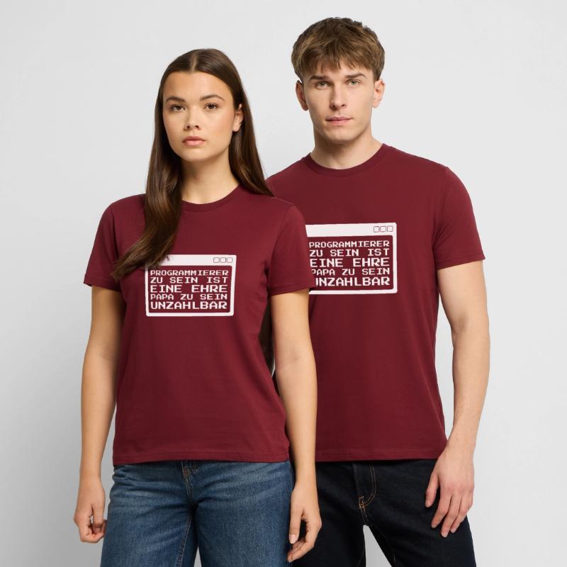 Entwickler Coder Programmierer Stanley/Stella Unisex Bio-T-Shirt CRAFTER