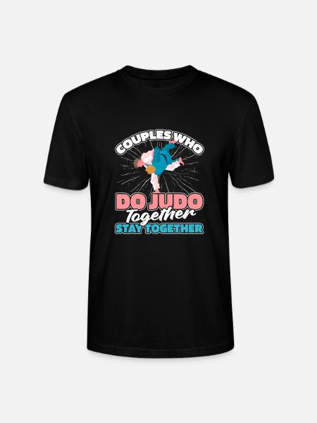 Judoka Paar - Stanley/Stella Unisex Bio-T-Shirt CRAFTER - Schwarz
