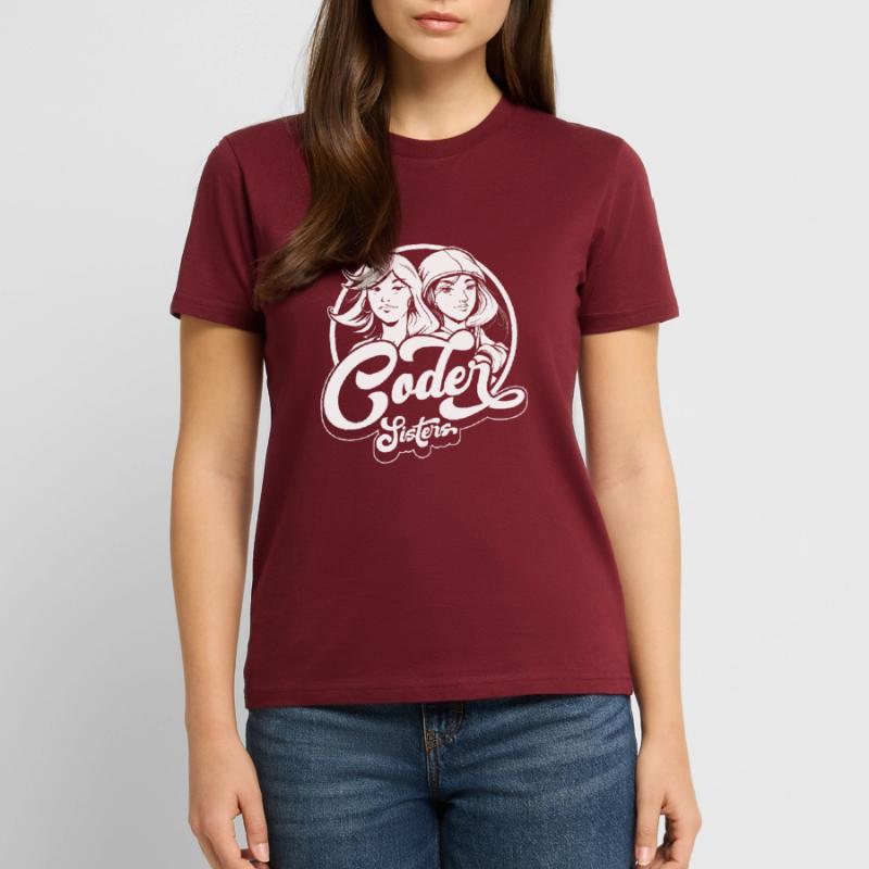 Développeur Coder Programmeur Sœur T-shirt bio CRAFTER Stanley Stella Unisexe
