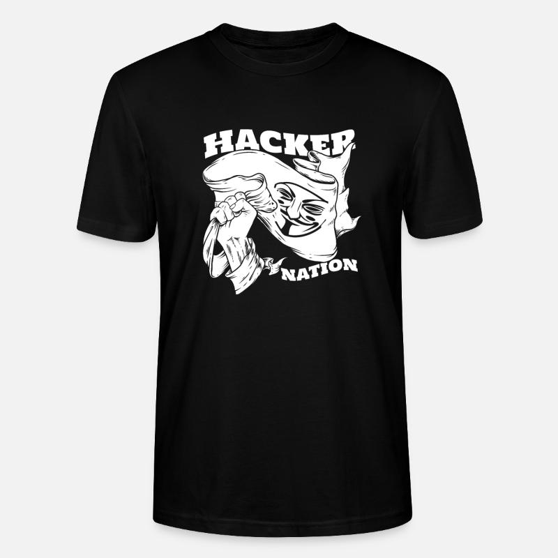 Entwickler Coder Programmierer Hacker - Stanley/Stella Unisex Bio-T-Shirt CRAFTER - Schwarz