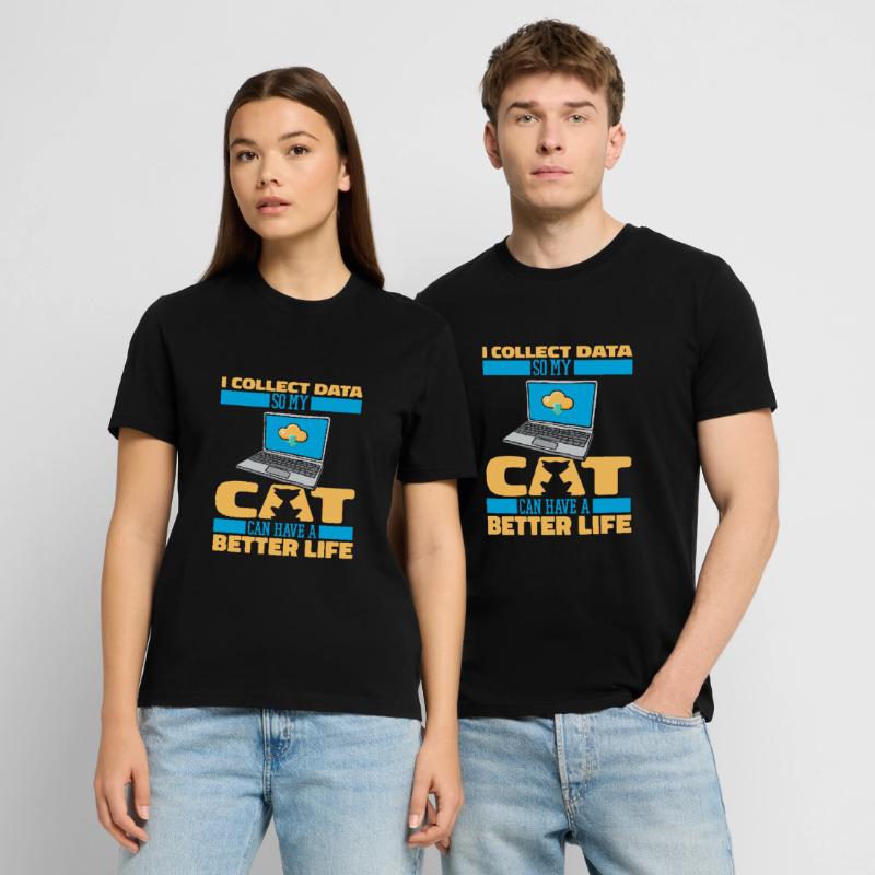 Data Science Data Analyst Cat Stanley/Stella CRAFTER Unisex Organic T-Shirt