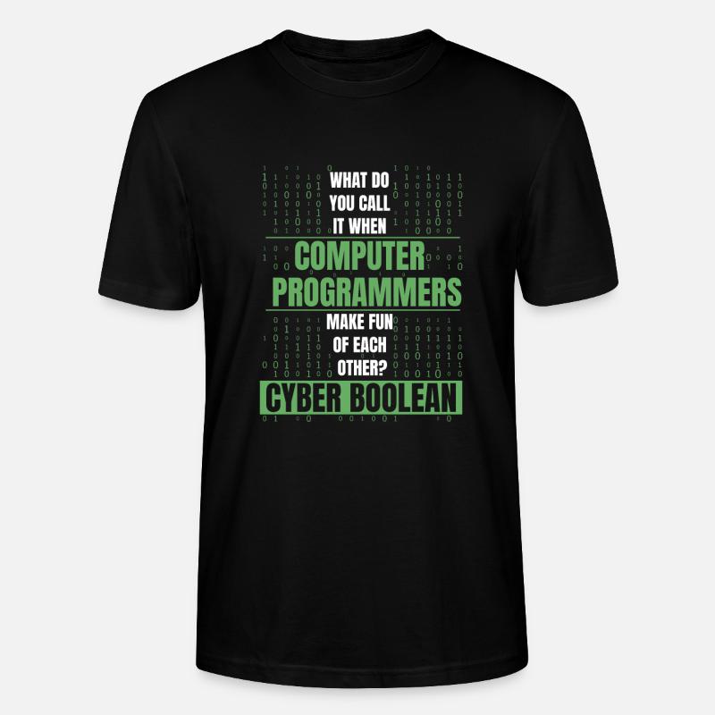 Développeur Coder Programmeur Drôle - T-shirt bio CRAFTER Stanley Stella Unisexe - noir