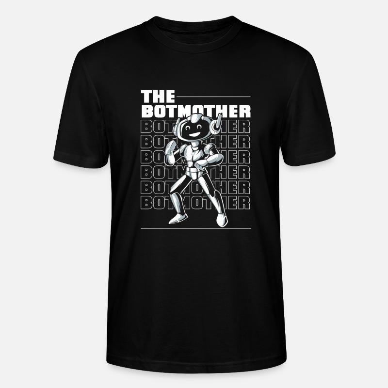 Robotik Ai Roboter Mutter - Stanley/Stella Unisex Bio-T-Shirt CRAFTER - Schwarz