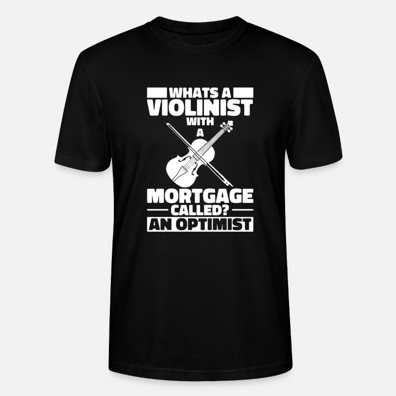 Violon Violon Comic - T-shirt bio CRAFTER Stanley Stella Unisexe - noir