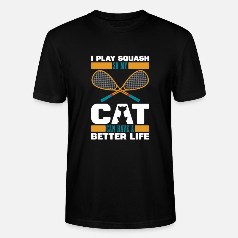 Chat de courge - T-shirt bio CRAFTER Stanley Stella Unisexe - noir