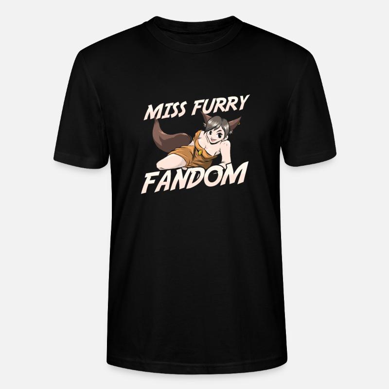 Furry Fandom Fursuits Missing - Stanley/Stella CRAFTER Unisex Organic T-Shirt - black