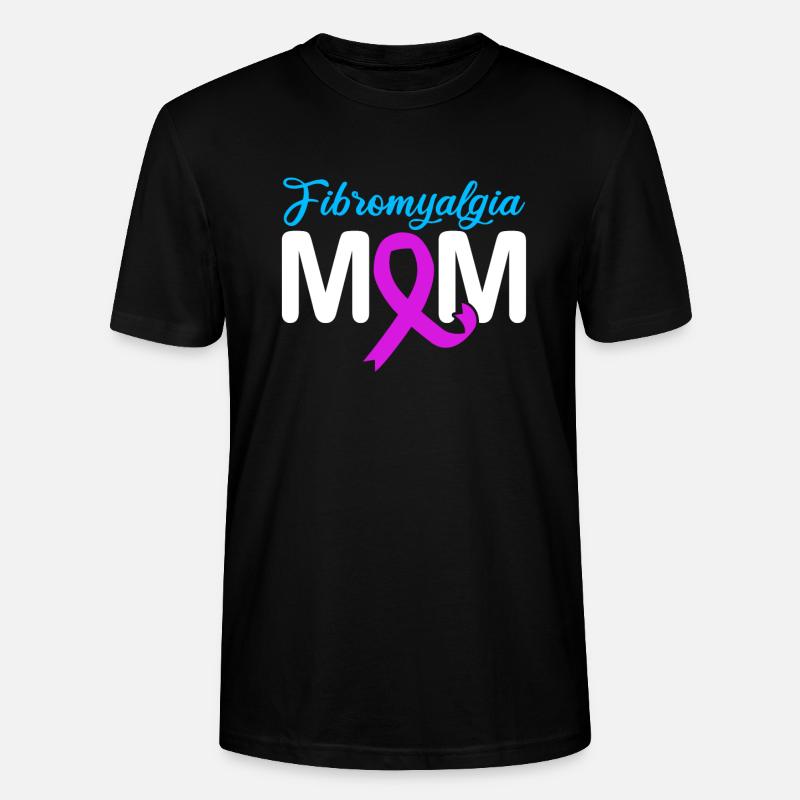 Fibromyalgie rhumatisme mère - T-shirt bio CRAFTER Stanley Stella Unisexe - noir