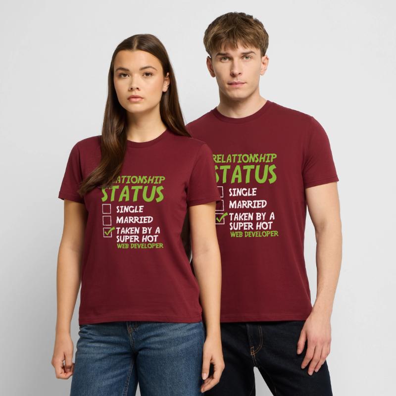 Web Developer Web Developer Funny Stanley/Stella CRAFTER Unisex Organic T-Shirt