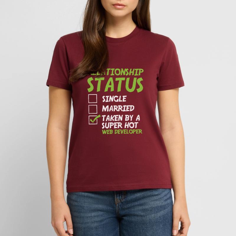 Web Developer Web Developer Funny Stanley/Stella CRAFTER Unisex Organic T-Shirt