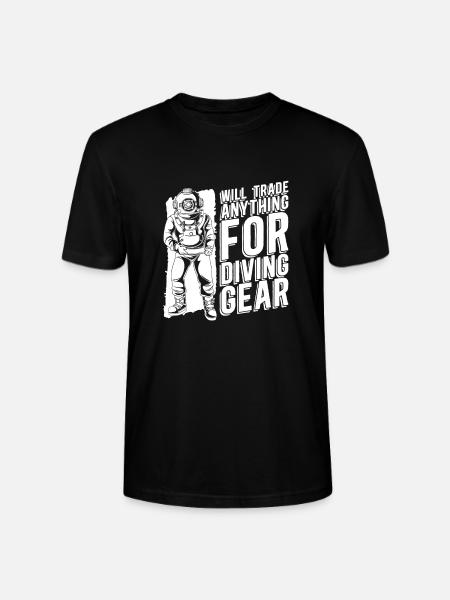 Diving Divers Commercial Diving - Stanley/Stella CRAFTER Unisex Organic T-Shirt - black
