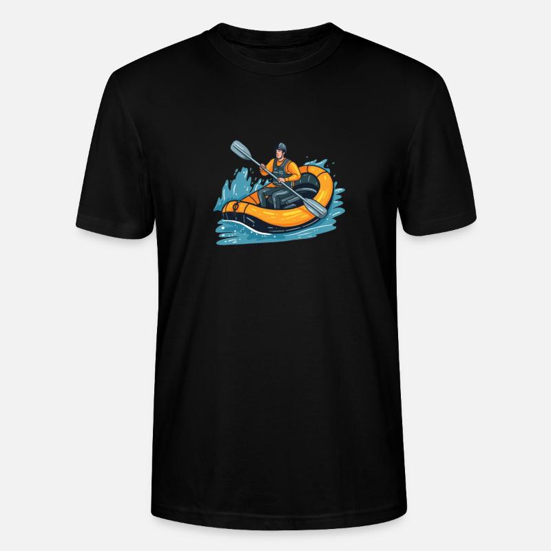 Rafting - Stanley/Stella Unisex Bio-T-Shirt CRAFTER - Schwarz