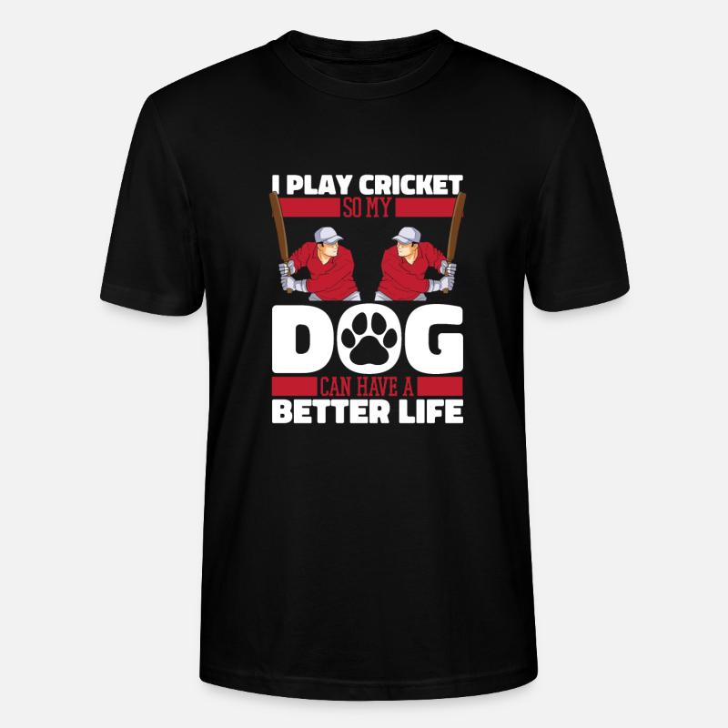 Cricket - Stanley/Stella Unisex Bio-T-Shirt CRAFTER - Schwarz