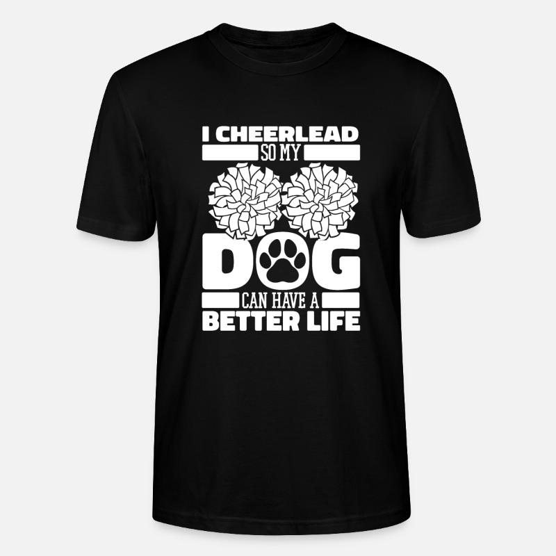 Cheerleader Cheerleading - T-shirt bio CRAFTER Stanley Stella Unisexe - noir