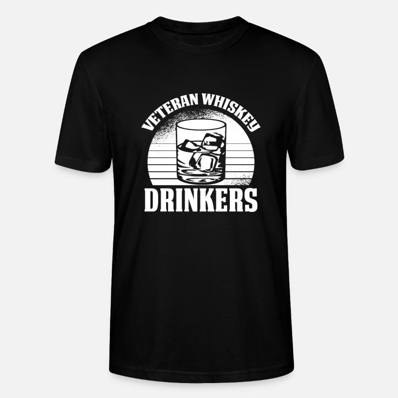 Whisky Whiskey - Stanley/Stella Unisex Bio-T-Shirt CRAFTER - Schwarz