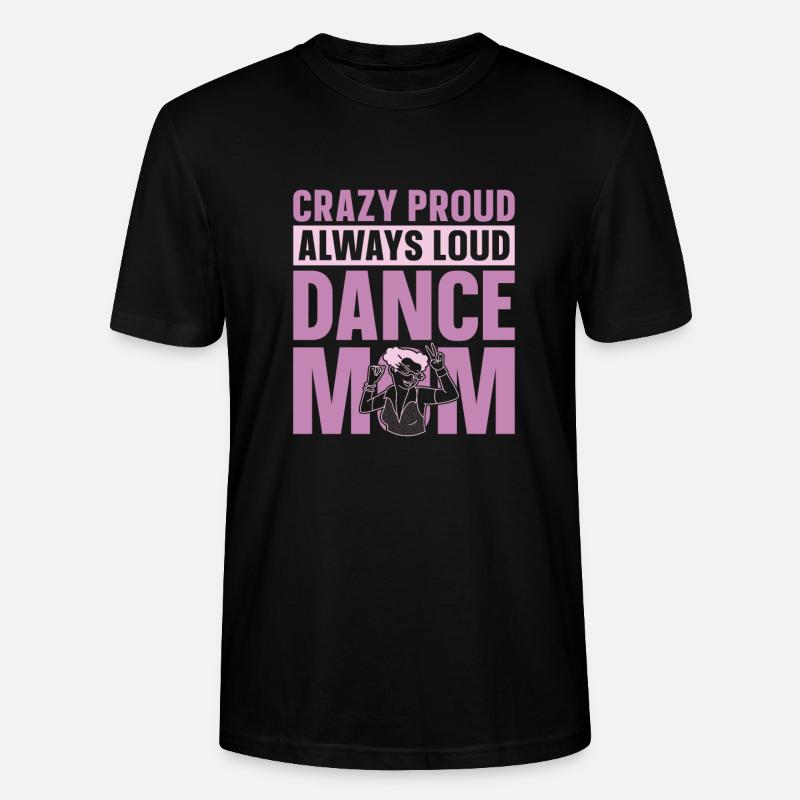 Maman Mère Mère Danse Mère - T-shirt bio CRAFTER Stanley Stella Unisexe - noir