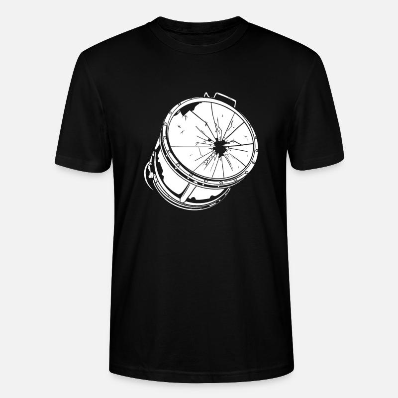 Train de ventilateurs Spielmannszug - T-shirt bio CRAFTER Stanley Stella Unisexe - noir