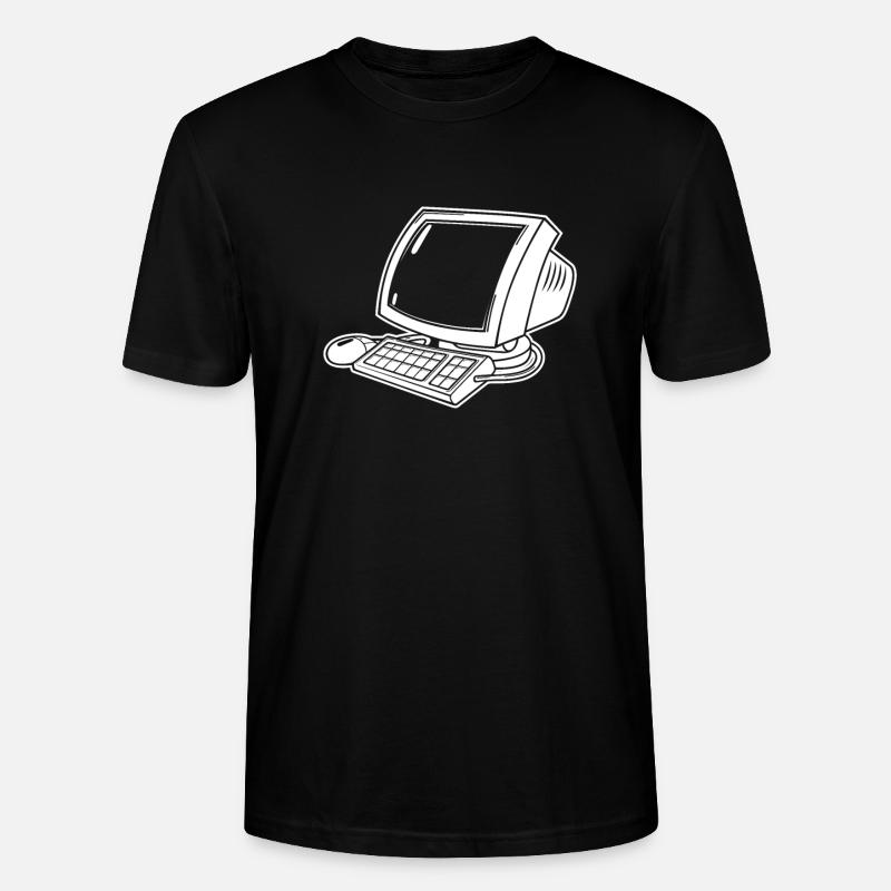 Web Developer Web Developer Computer - Stanley/Stella CRAFTER Unisex Organic T-Shirt - black