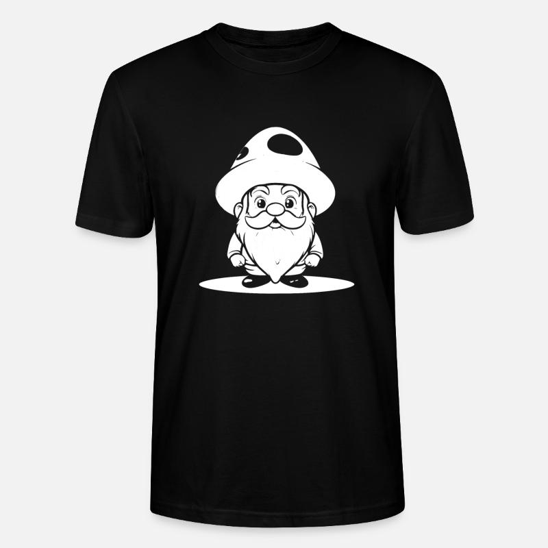Cueilleur de champignons - T-shirt bio CRAFTER Stanley Stella Unisexe - noir
