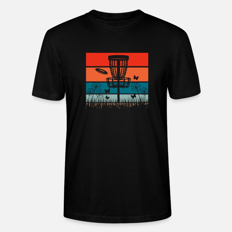 Frisbee Golf Disc Golf - Stanley/Stella Unisex Bio-T-Shirt CRAFTER - Schwarz