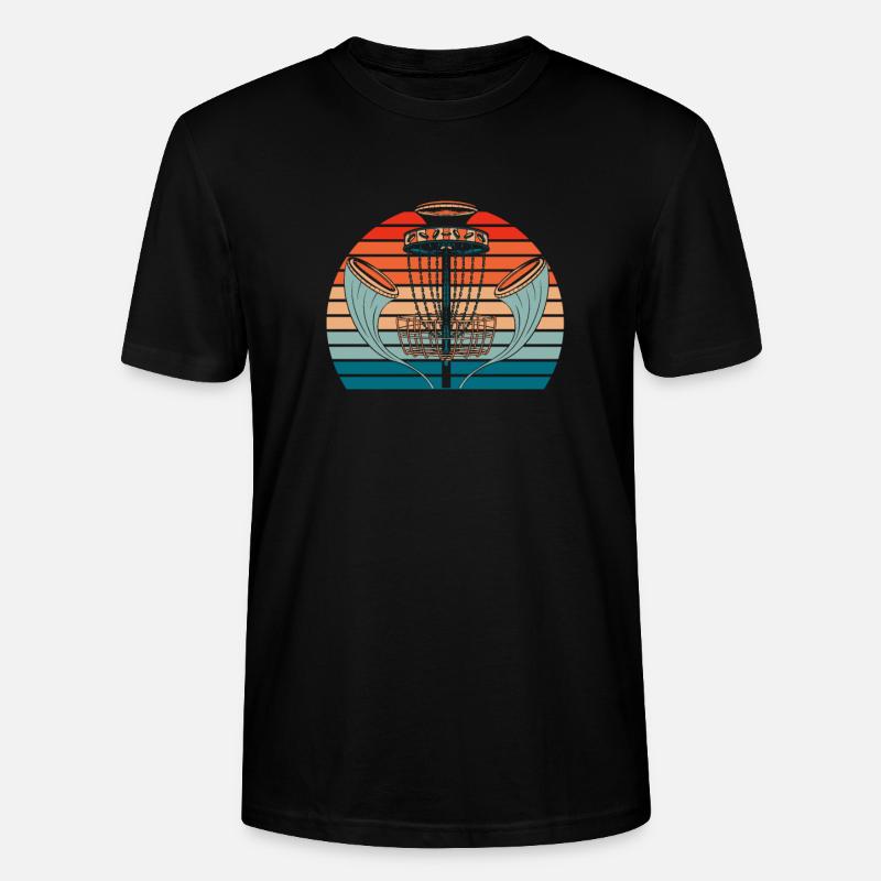 Frisbee Golf Disc Golf - Stanley/Stella Unisex Bio-T-Shirt CRAFTER - Schwarz