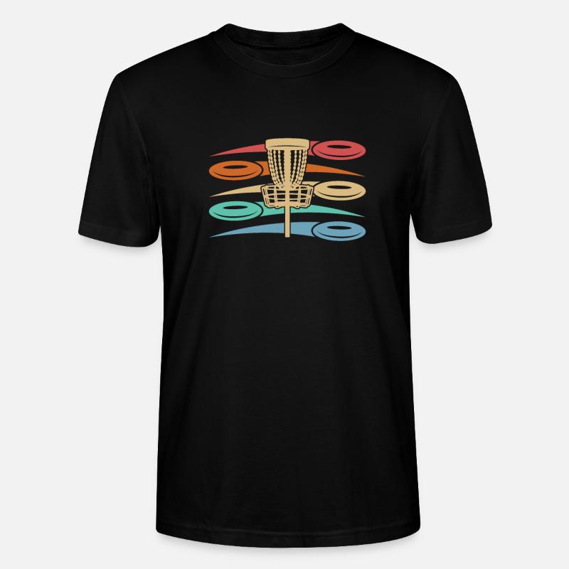 Frisbee Golf Disc Golf - Stanley/Stella Unisex Bio-T-Shirt CRAFTER - Schwarz