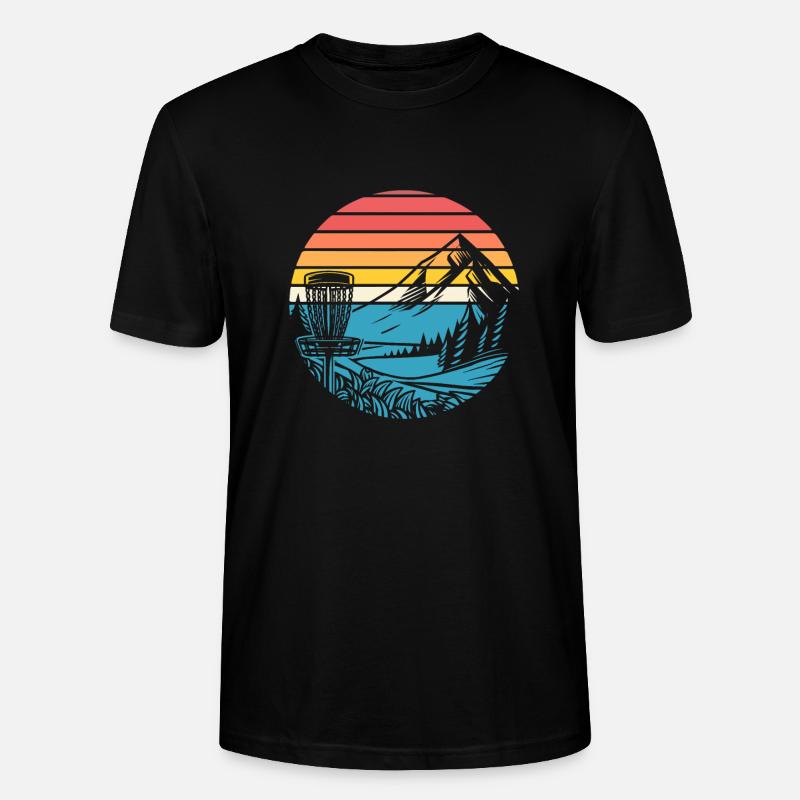 Frisbee Golf Disc Golf - Stanley/Stella Unisex Bio-T-Shirt CRAFTER - Schwarz