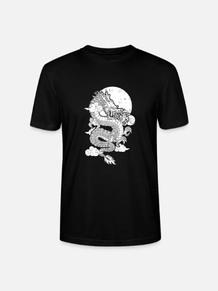 Jahr Des Drachen 2024 - Stanley/Stella Unisex Bio-T-Shirt CRAFTER - Schwarz