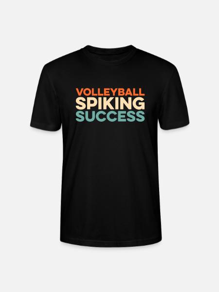 Volleyball Volleyballer - Stanley/Stella CRAFTER Unisex Organic T-Shirt - black