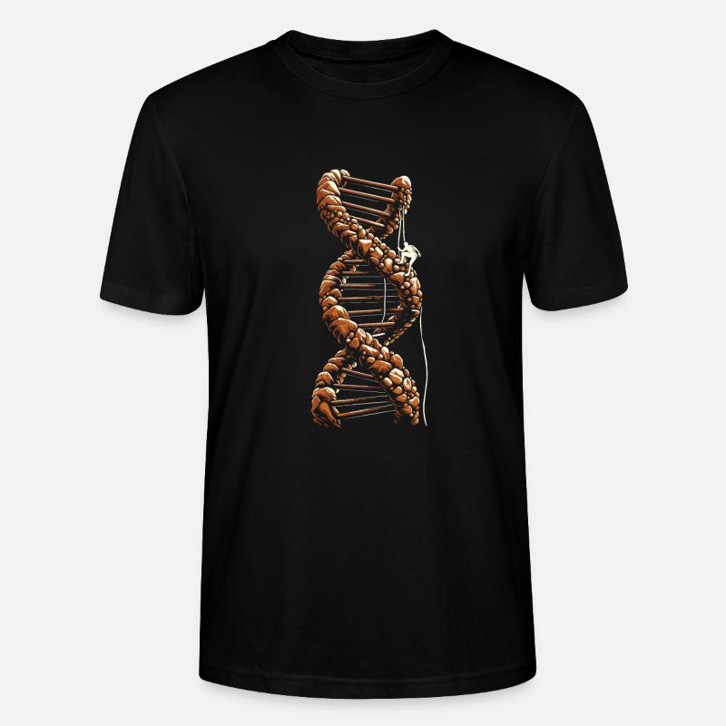 L’escalade est dans mon ADN - T-shirt bio CRAFTER Stanley Stella Unisexe - noir