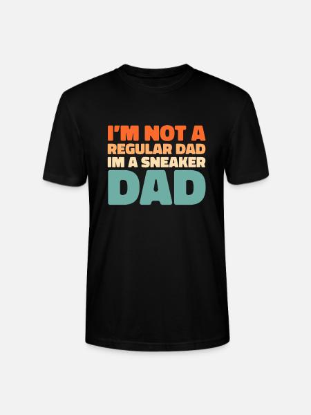 Sneakers Father Daddy Sneakers - Stanley/Stella CRAFTER Unisex Organic T-Shirt - black