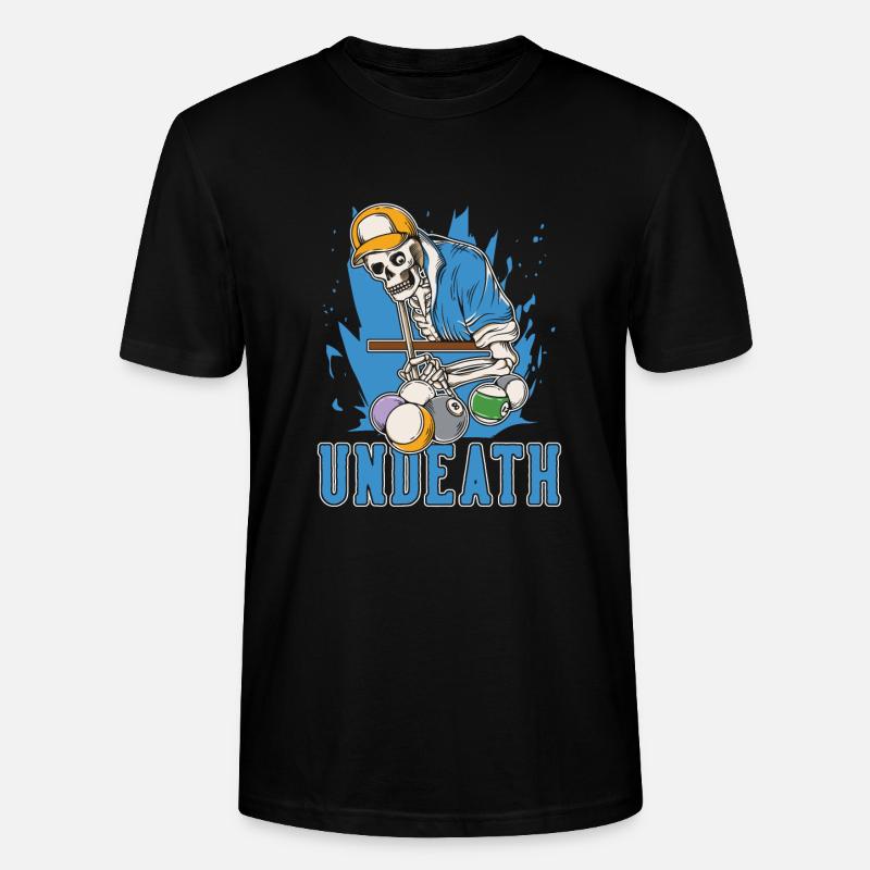 Billard Undeath - Stanley/Stella Unisex Bio-T-Shirt CRAFTER - Schwarz