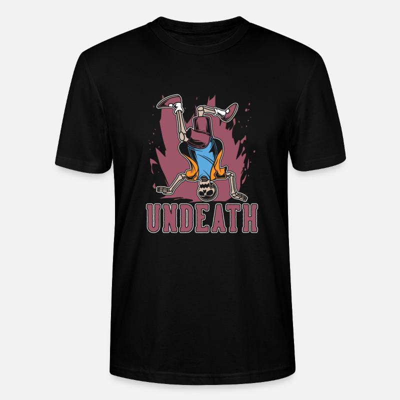 Breakdance Breakdancer Breakdancing Undeath - T-shirt bio CRAFTER Stanley Stella Unisexe - noir