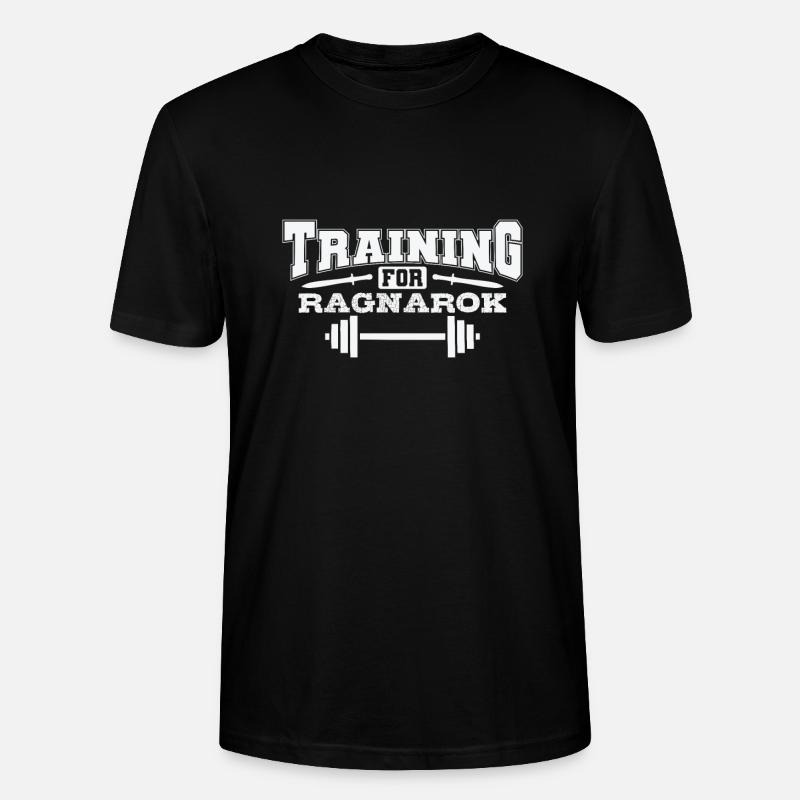Training For Ragnarok Wikinger - Stanley/Stella Unisex Bio-T-Shirt CRAFTER - Schwarz