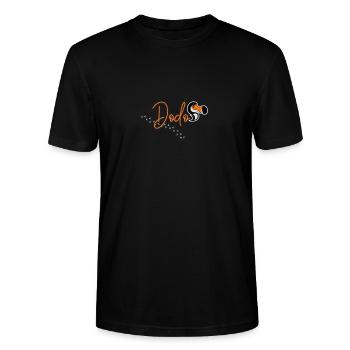 Dodo de l’île Maurice - T-shirt bio CRAFTER Stanley Stella Unisexe - noir - Devant - Alina (178cm) & Michal (187cm)