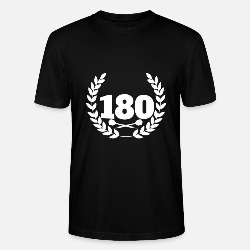 jeu de fléchettes - T-shirt bio CRAFTER Stanley Stella Unisexe - noir