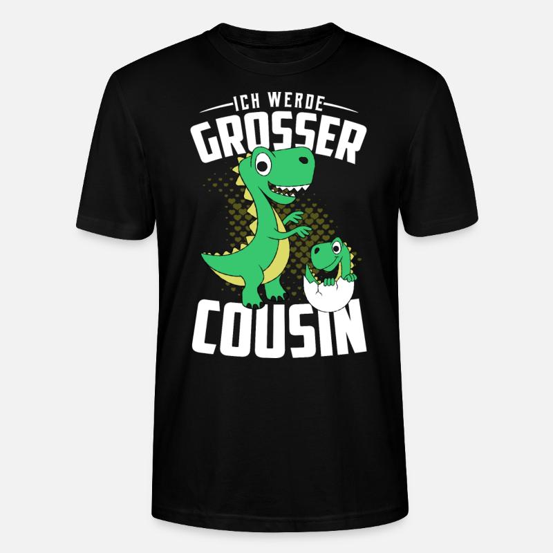 Cousin - Stanley/Stella Unisex Bio-T-Shirt CRAFTER - Schwarz