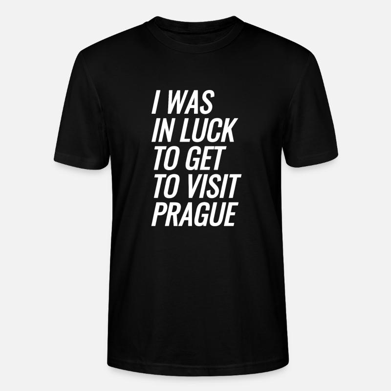 Prag - Stanley/Stella Unisex Bio-T-Shirt CRAFTER - Schwarz