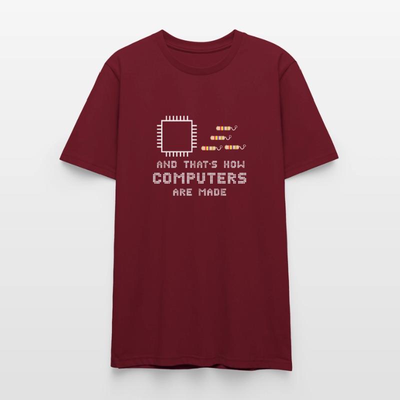Computer Hardware PC Nerd Mainboard Stanley/Stella Unisex Bio-T-Shirt CRAFTER