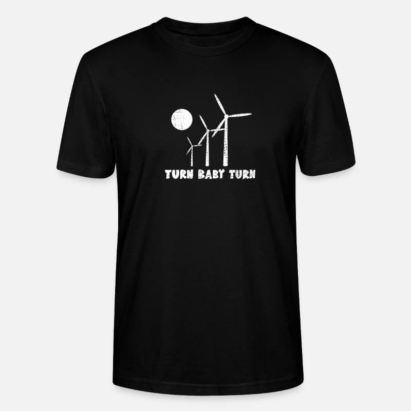Éoliens éoliens éoliens éoliens - T-shirt bio CRAFTER Stanley Stella Unisexe - noir