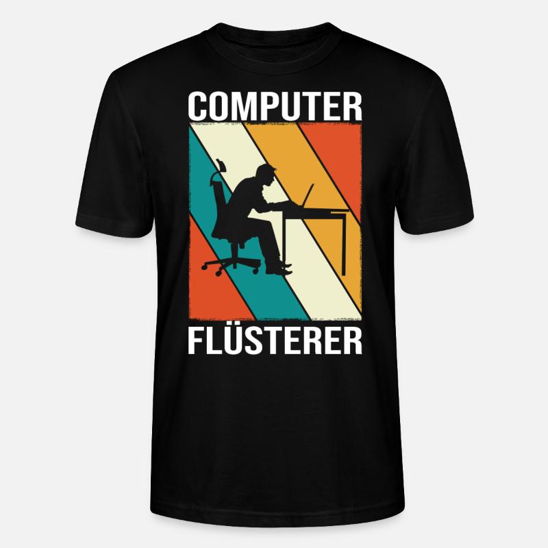 Programmierer Informatiker Informatik - Stanley/Stella Unisex Bio-T-Shirt CRAFTER - Schwarz
