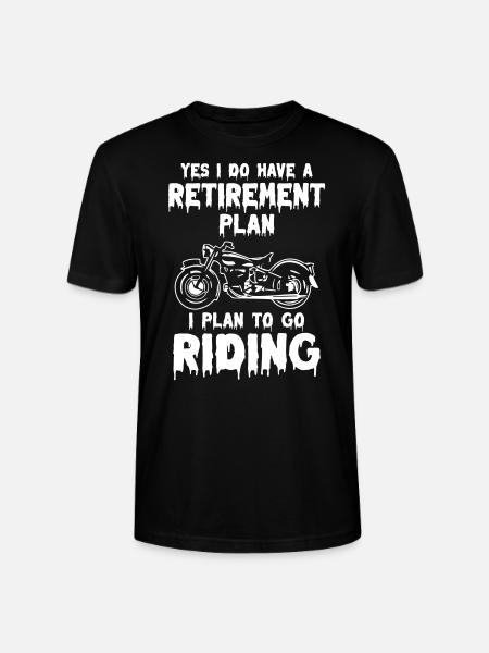 Motorcycle Riders - Stanley/Stella CRAFTER Unisex Organic T-Shirt - black