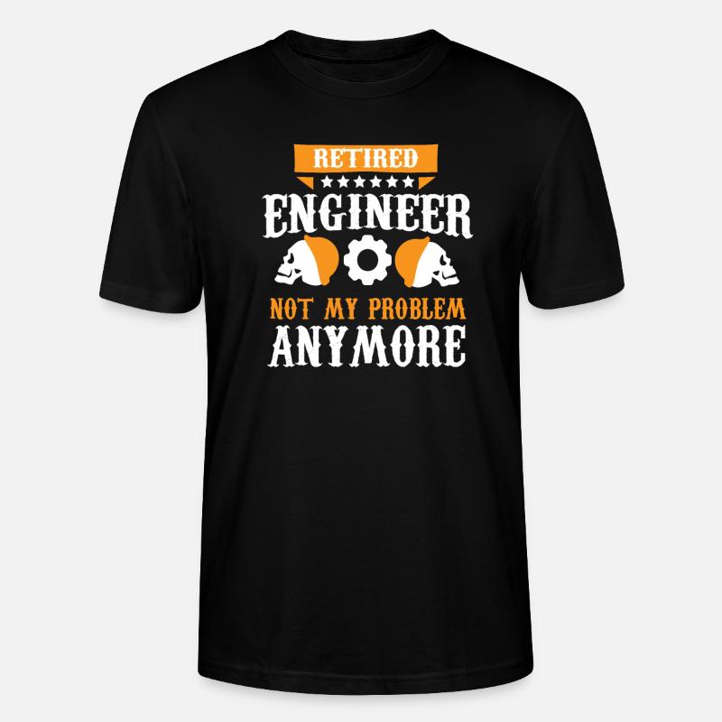 Ingenieur Techniker Technisches System - Stanley/Stella Unisex Bio-T-Shirt CRAFTER - Schwarz