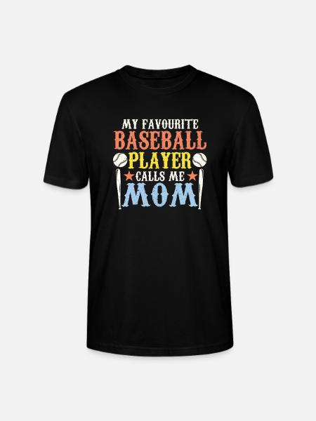 Baseball Baseball Bat Baseball Player - Stanley/Stella CRAFTER Unisex Organic T-Shirt - black